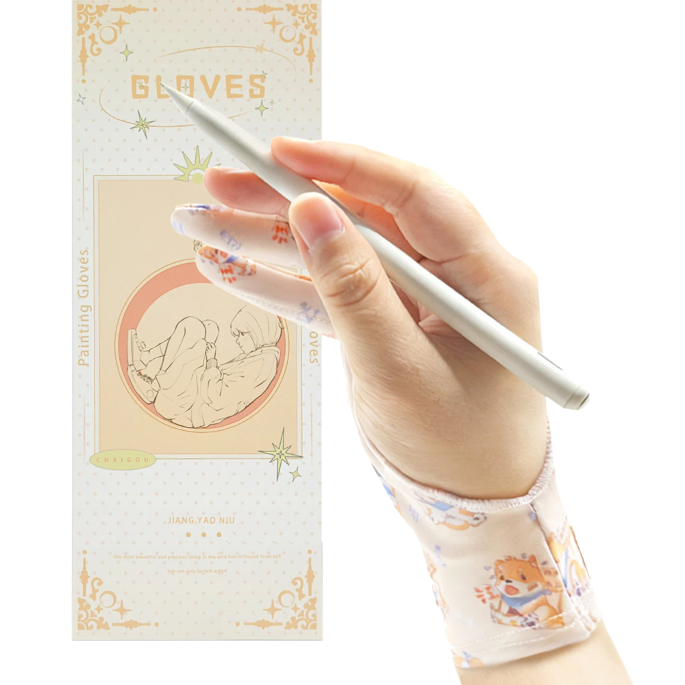 Drawing Glove Artist - IPad/Grafik Çizim Tableti için Üç Katmanlı