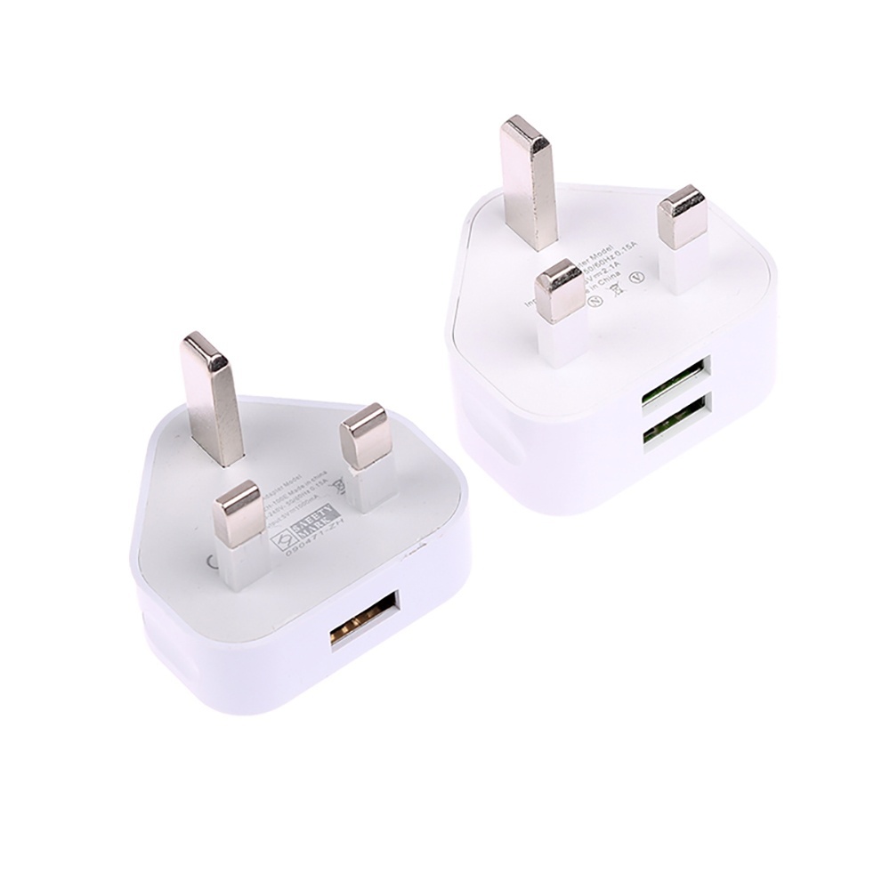 Tablet Accessories Uk - Evrensel İngiltere Fişi 1/2 Portlu USB