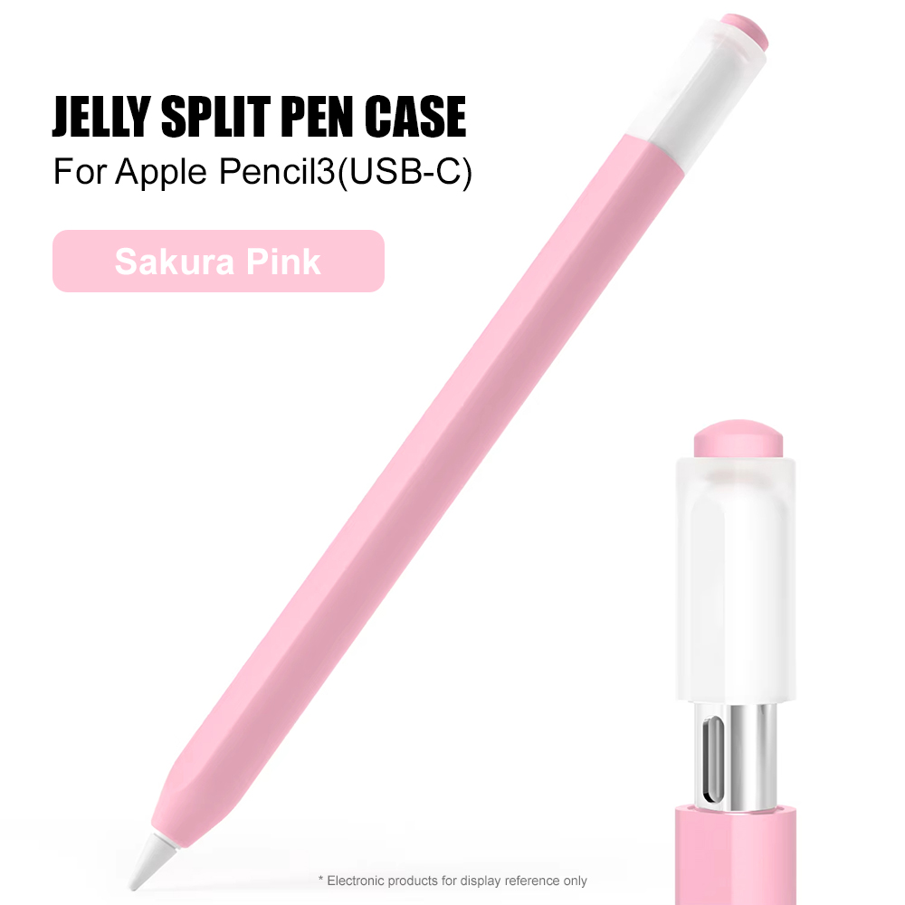 Tablet Stylus Accessories - Renkli Silikon Kalem Kılıfı Apple Pencil