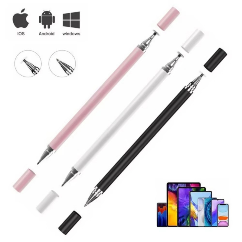 Tablet Stylus Accessories - 1/2/8 adet 2 In 1 evrensel