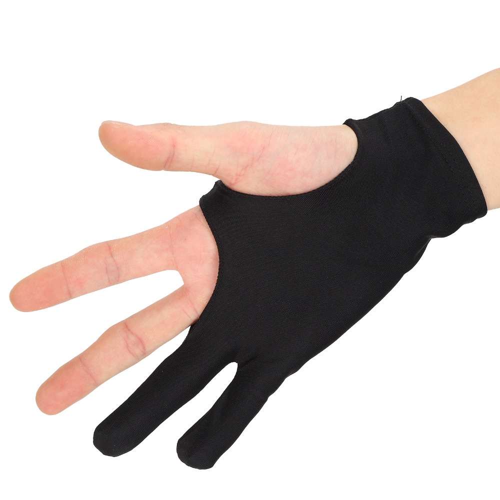Drawing Glove Artist - 2 adet Dayanıklı İki Parmaklı Tasarım