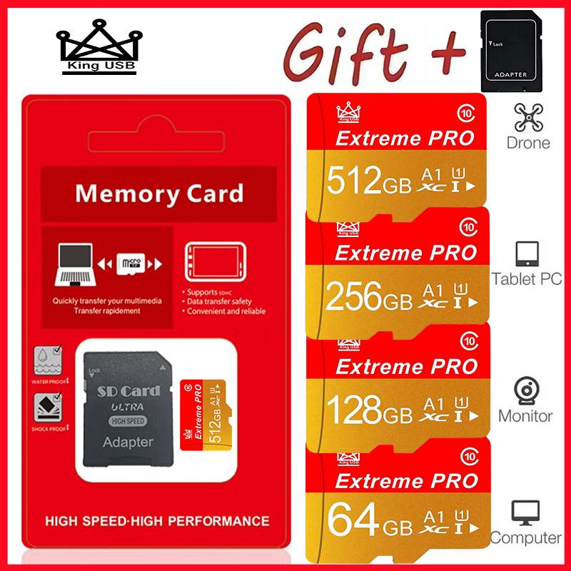 Microsd Card Tablet - Yeni stil Mikro TF/SD Kart 16GB