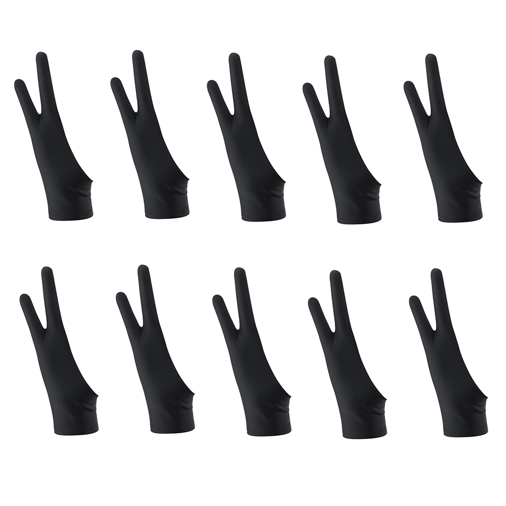 Drawing Glove Artist - 10'lu Paket Sanatçı Çizim Eldivenleri, Herhangi