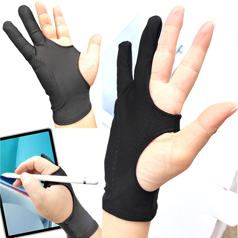 Drawing Glove Artist - Çizim Eldiveni Anti-dokunmatik İki Parmak Eldiven