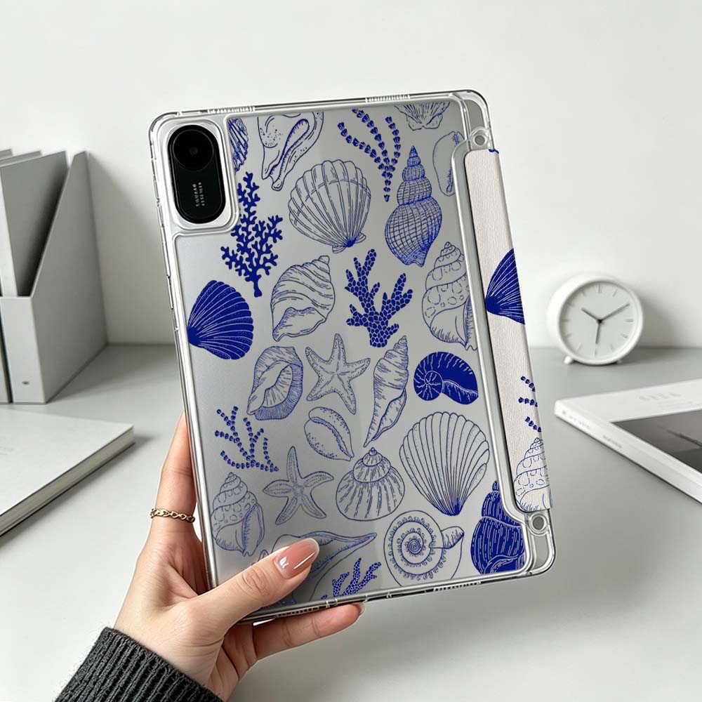 Poco Tablet Accessories - Deniz Kabukları Denizyıldızı Deniz Molluğu Kabukları