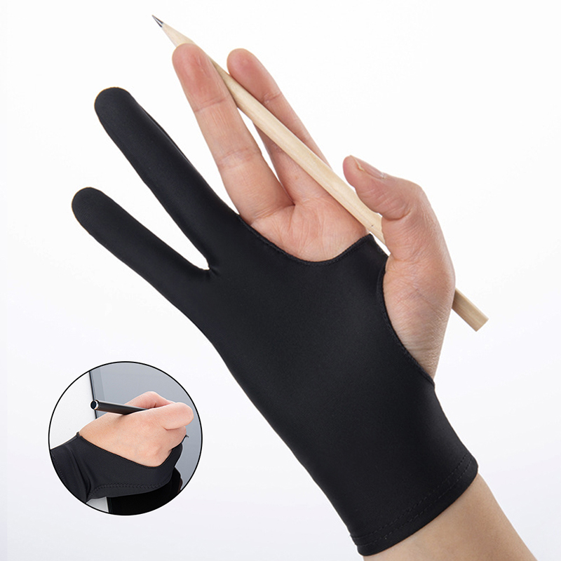 Drawing Glove Artist - Çizim Eldiveni Anti-dokunmatik İki Parmak Boyama