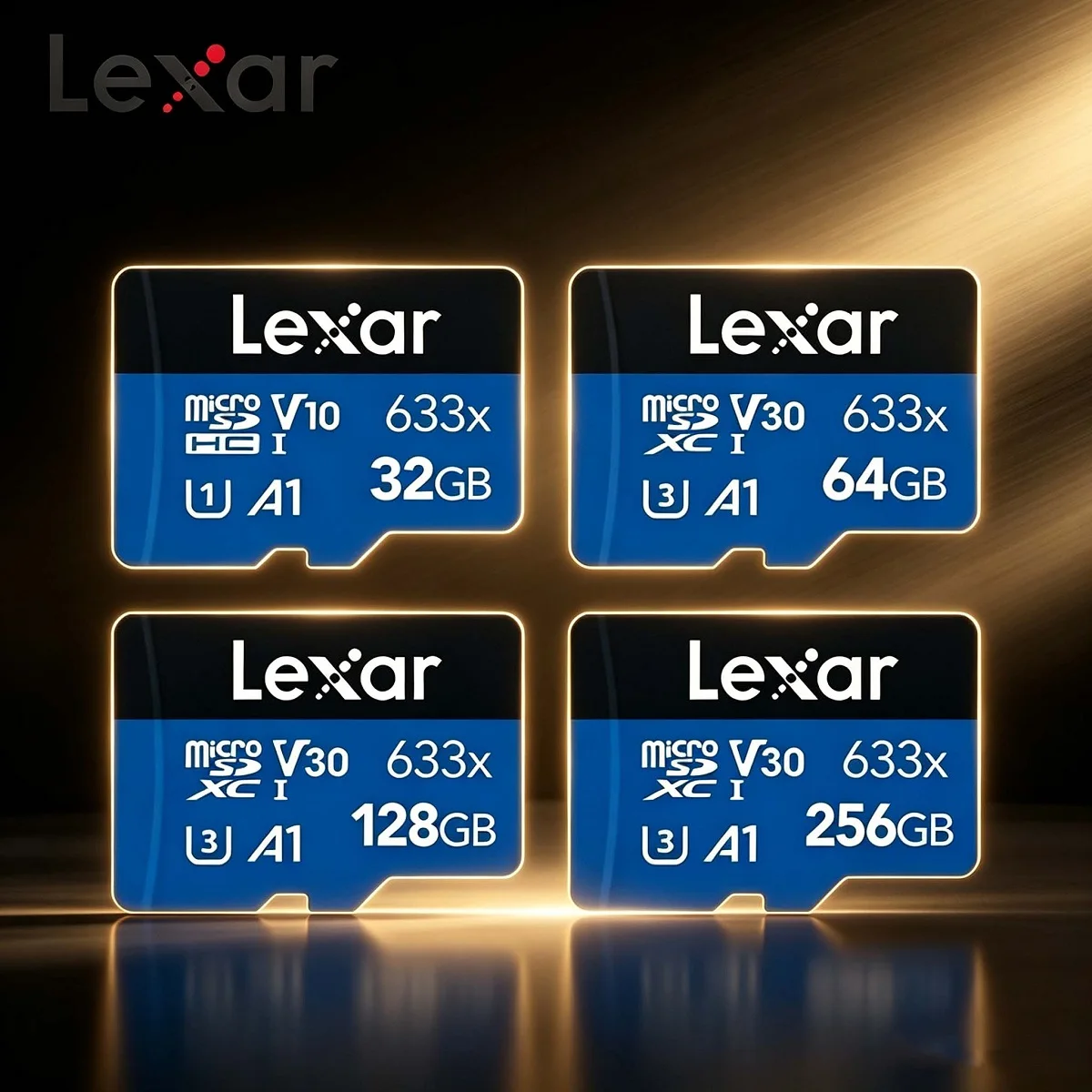 Microsd Card Tablet - Orijinal Lexar 633x Mikro SD Kart