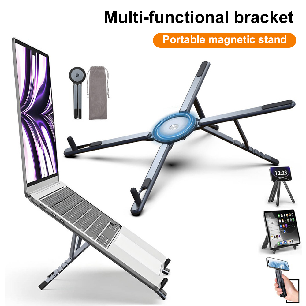 Laptop Tablet Accessories - Taşınabilir Manyetik Telefon Tutucu ve Selfie