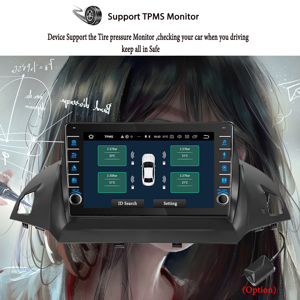 8G + 128G Android 14 Ford Kuga - Tablet Danish Mobile & Accessories Faisalabad incelemesi ve fiyatı