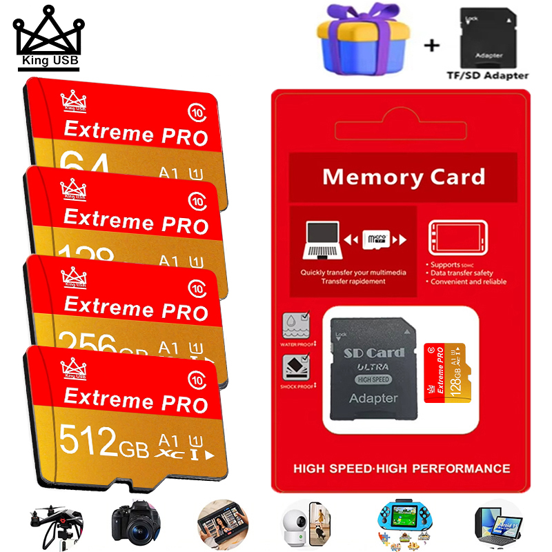Class 10 Micro TF 256GB 512GB  - Microsd Card Tablet incelemesi ve fiyatı