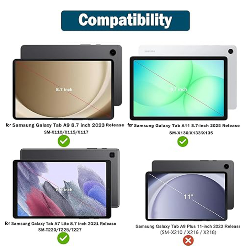 Samsung Galaxy Tab A11/A9/A7 L - Samsung Tablet A9 Accessories incelemesi ve fiyatı