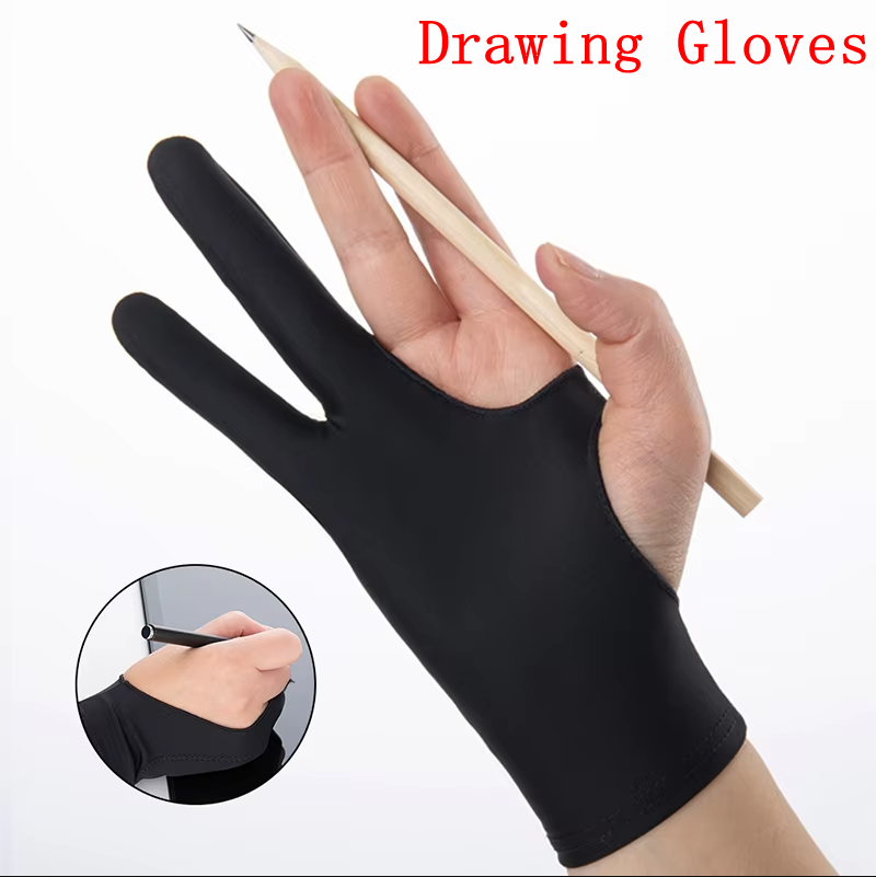 Iki Parmak Anti-kirlenme Çizim - Drawing Glove Artist incelemesi ve fiyatı