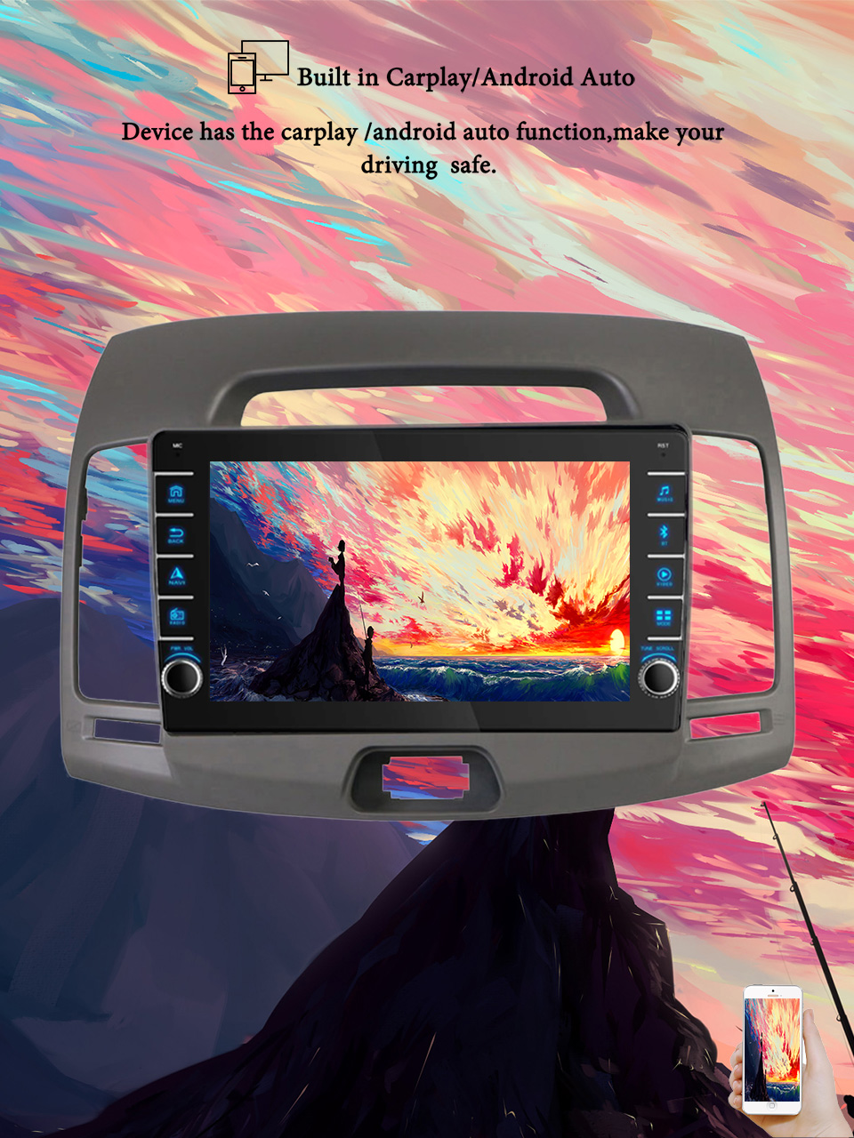 Hyundai Elantra 2006-2012 için - Tablet Danish Mobile & Accessories Faisalabad incelemesi ve fiyatı