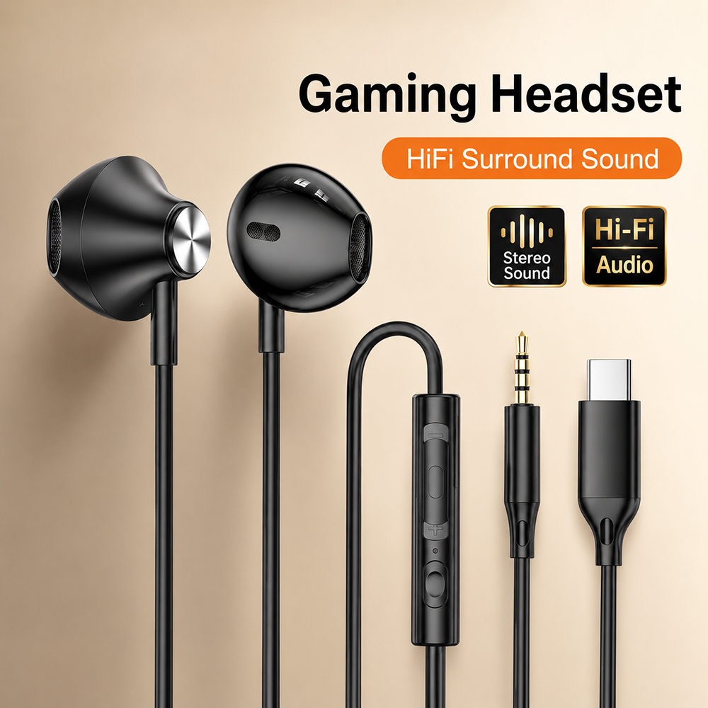 HiFi surround kulaklıklar bas  - Iphone Tablet Accessories incelemesi ve fiyatı