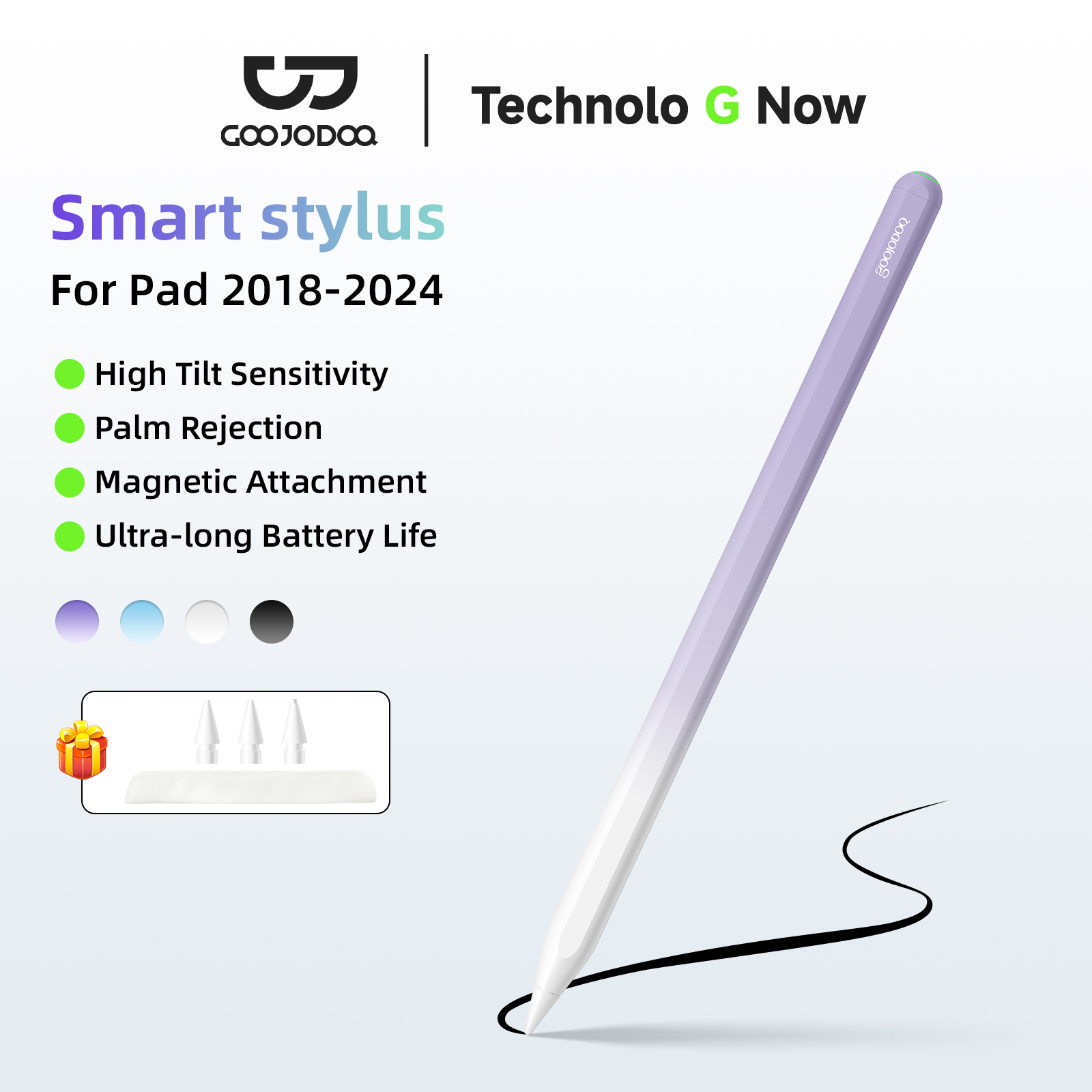 GOOJODOQ Apple kalem için 2 iç - Tablet Accessories Kids incelemesi ve fiyatı