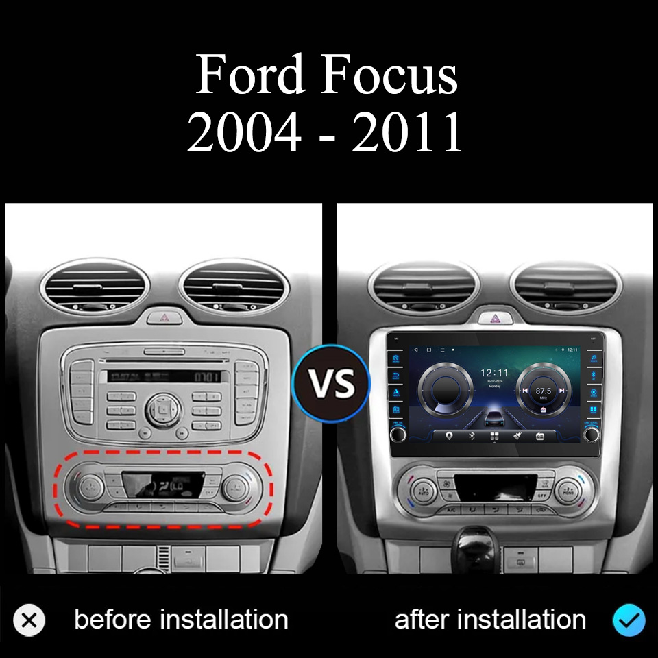 8G + 128G Android 14 Ford Focu - Tablet Danish Mobile & Accessories Faisalabad incelemesi ve fiyatı