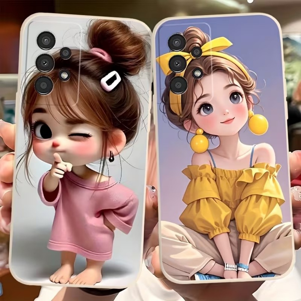 Sevimli Karikatür Kız Desenli  - Tablet And Accessories Case incelemesi ve fiyatı