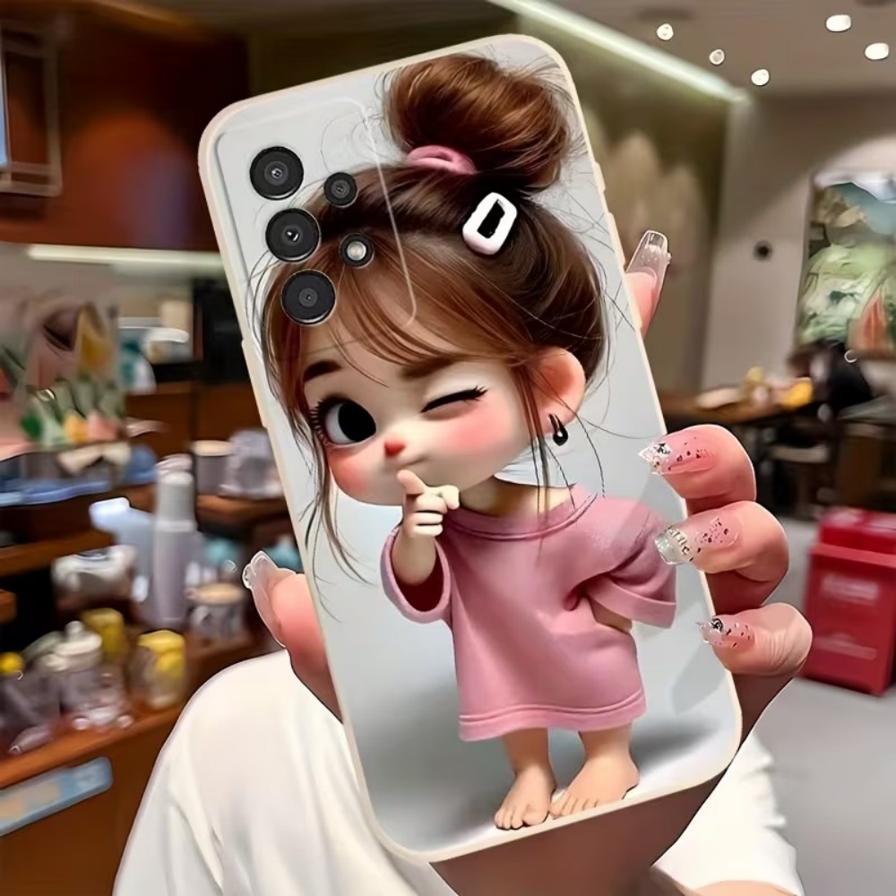 Sevimli Karikatür Kız Desenli  - Tablet And Accessories Case incelemesi ve fiyatı