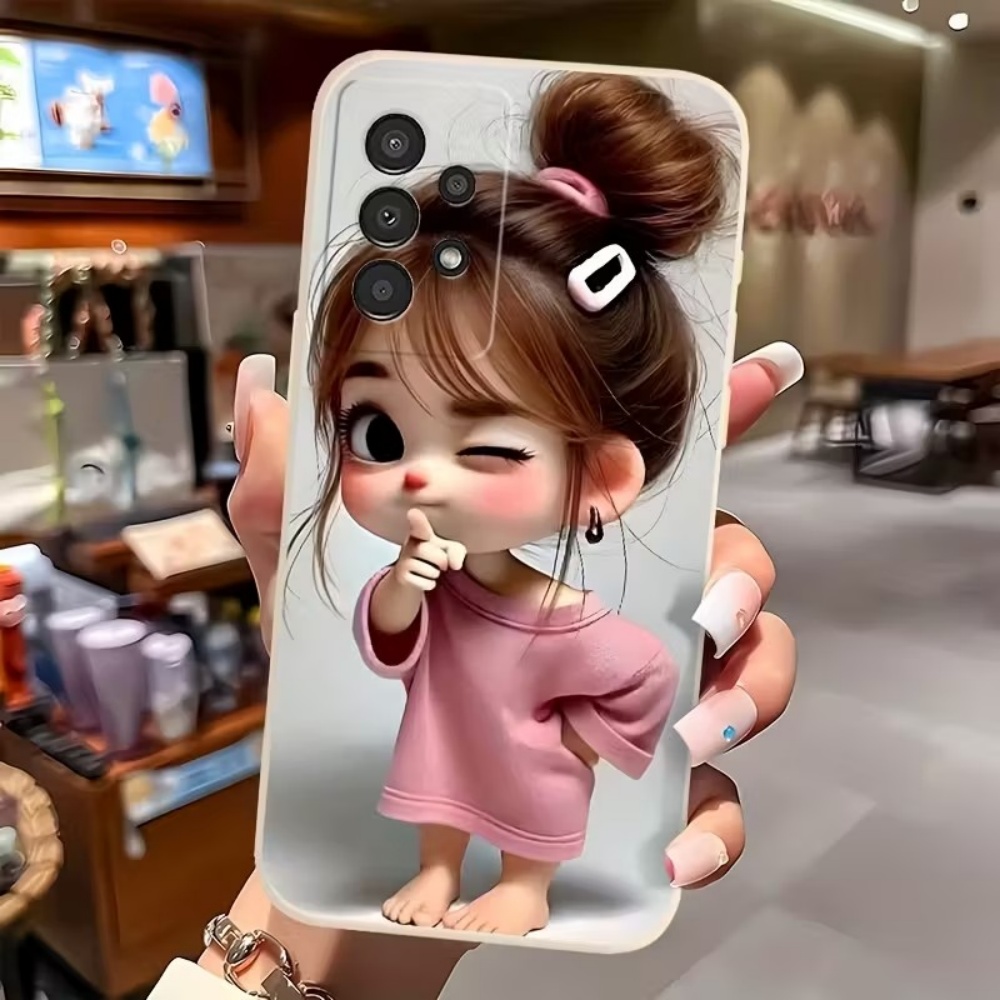 Sevimli Karikatür Kız Desenli  - Tablet And Accessories Case incelemesi ve fiyatı